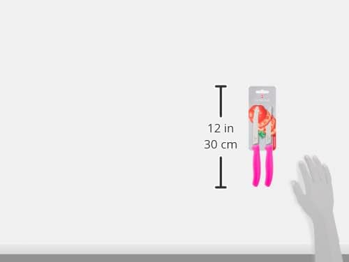 Victorinox Classic Wavy Edge Steak and Tomato Knife, Green