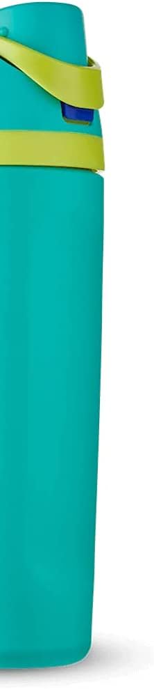 Insulated Stainless Steel Water Bottle - FreeSip Straw & Spout