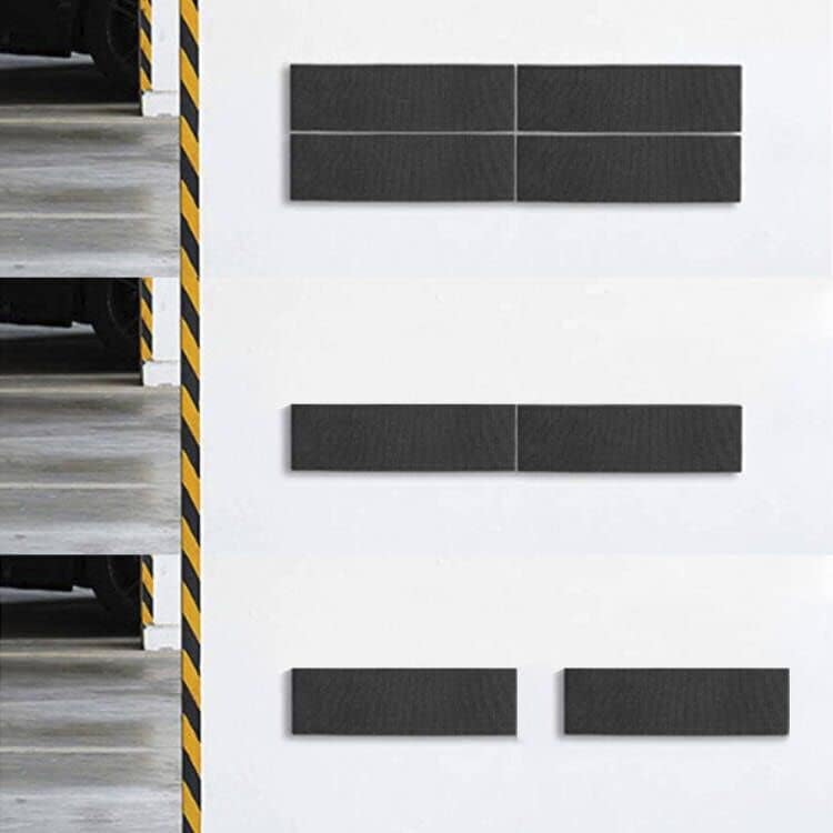 KLOLKUTTA Garage Wall Protector, 4 Pack Car Door Wall Guard Bumpers Self Adhesive High Density EVA Foam for Warehouse Park Assist