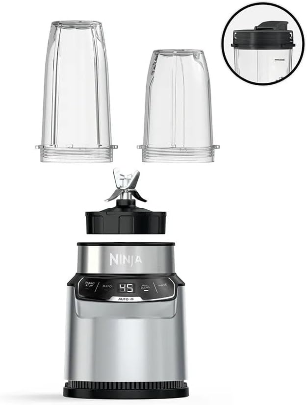 Ninja Blender 1000W | Auto-iQ Single-Serve Smoothie Maker