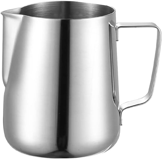 Stainless Steel Milk Frothing Jug | Perfect Coffee & Lattes