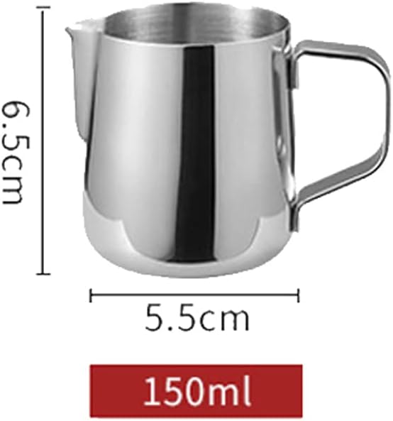 Stainless Steel Milk Frothing Jug | Perfect Coffee & Lattes