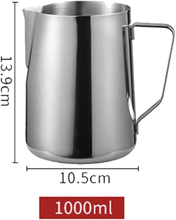 Stainless Steel Milk Frothing Jug | Perfect Coffee & Lattes