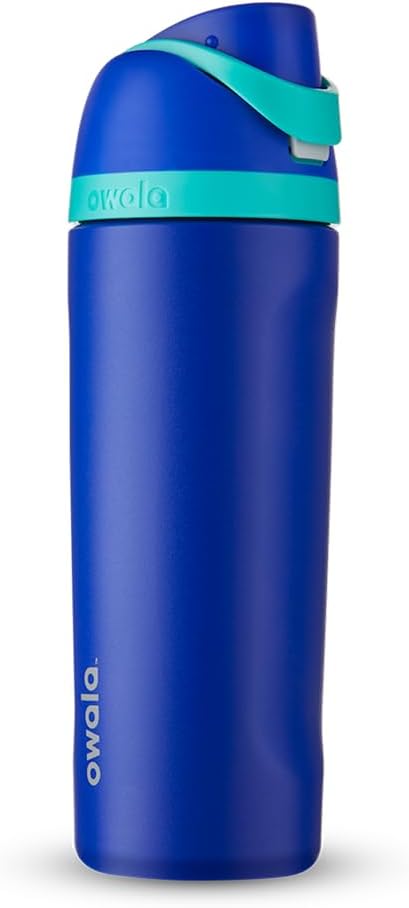 Insulated Stainless Steel Water Bottle - FreeSip Straw & Spout