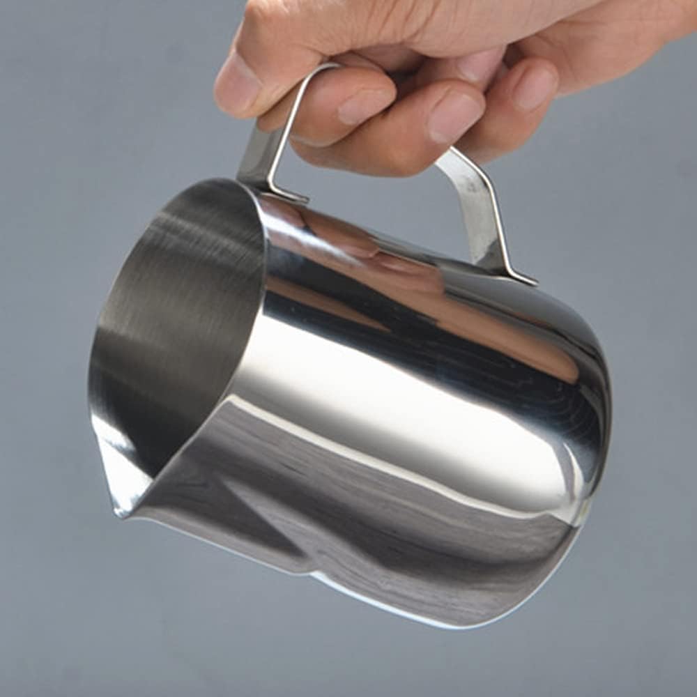 Stainless Steel Milk Frothing Jug | Perfect Coffee & Lattes