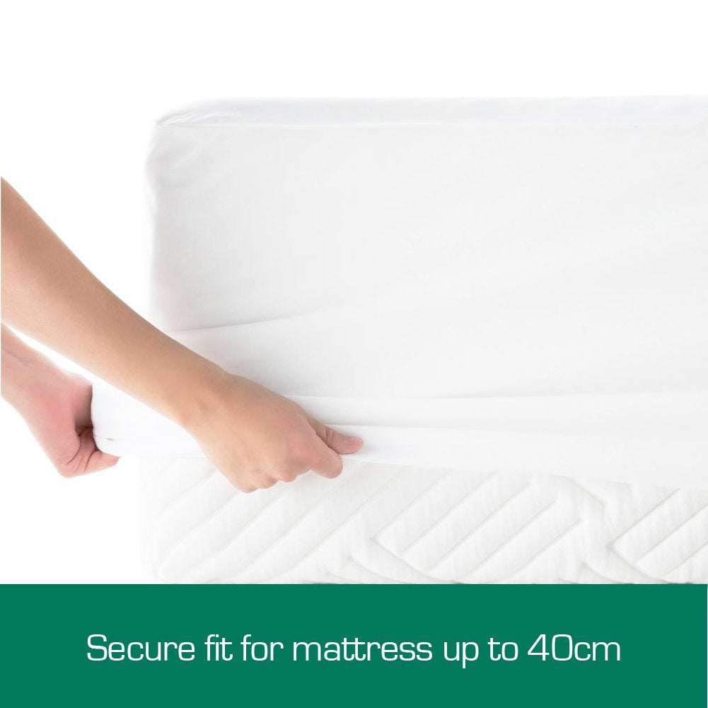 Australian Made Fully Fitted Cotton Quilted Mattress Protector - All Sizes