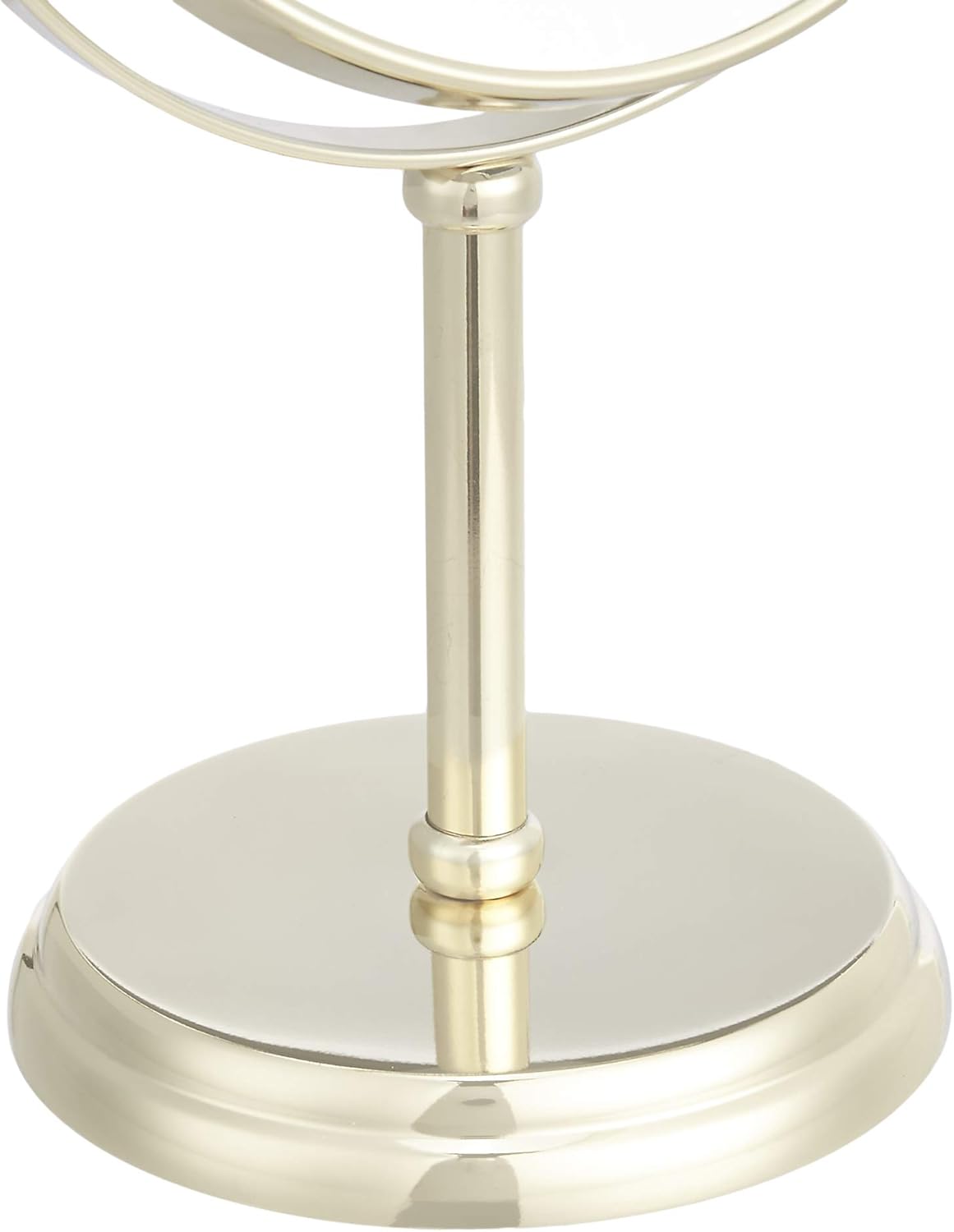 Double-Sided Magnifying Mirror for Makeup & Skincare - Gold Finish