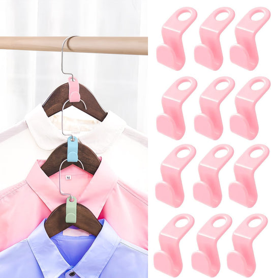 Clothes Hanger Connector Hooks | Space Saving Closet Organizers