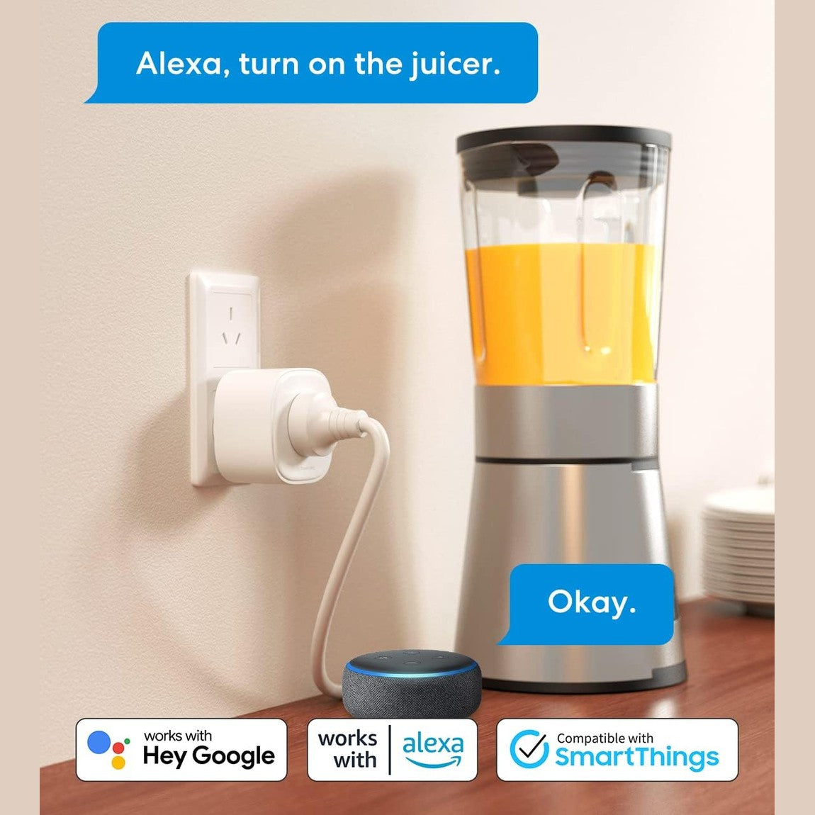 Smart Plug Australia | Voice Control Remote Power Outlet for Home Automation | Apple Homekit