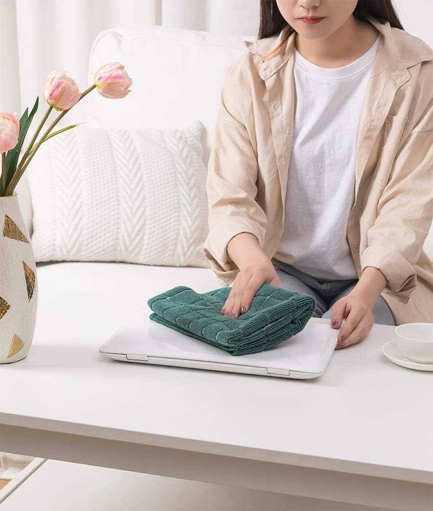 Microfiber Kitchen Towels Set of 8 | Super Absorbent Dish Cloths