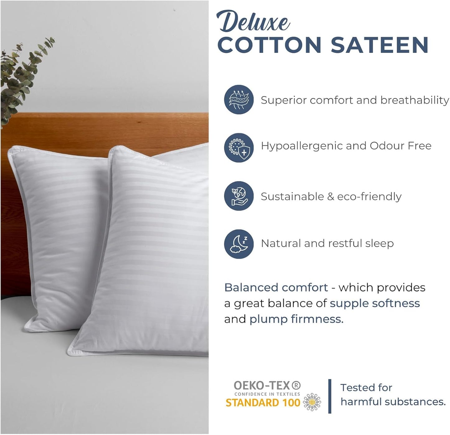 Luxurious Hypo-allergenic Pillows - Ultimate Comfort for All Sleepers - Dreamaker