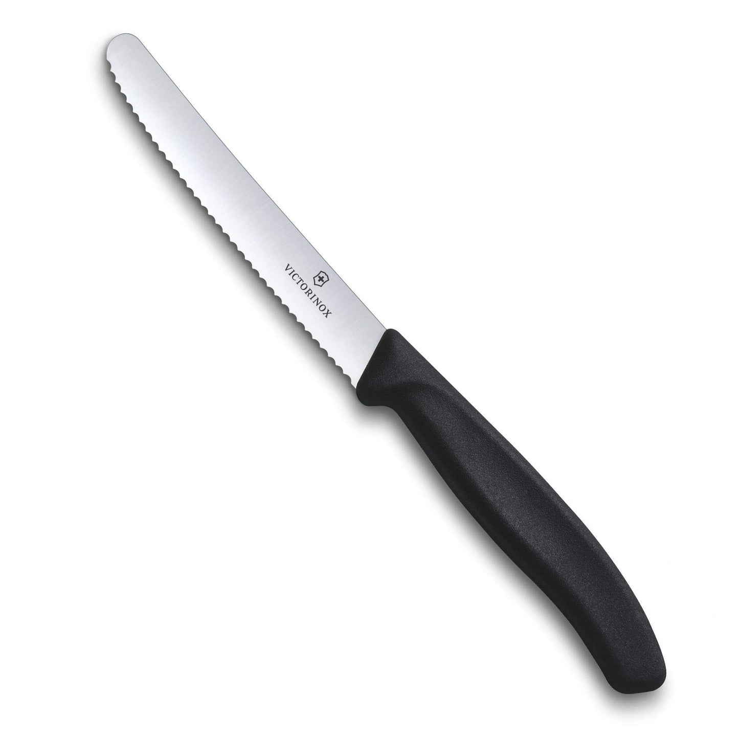 Victorinox Classic Wavy Edge Steak and Tomato Knife, Green