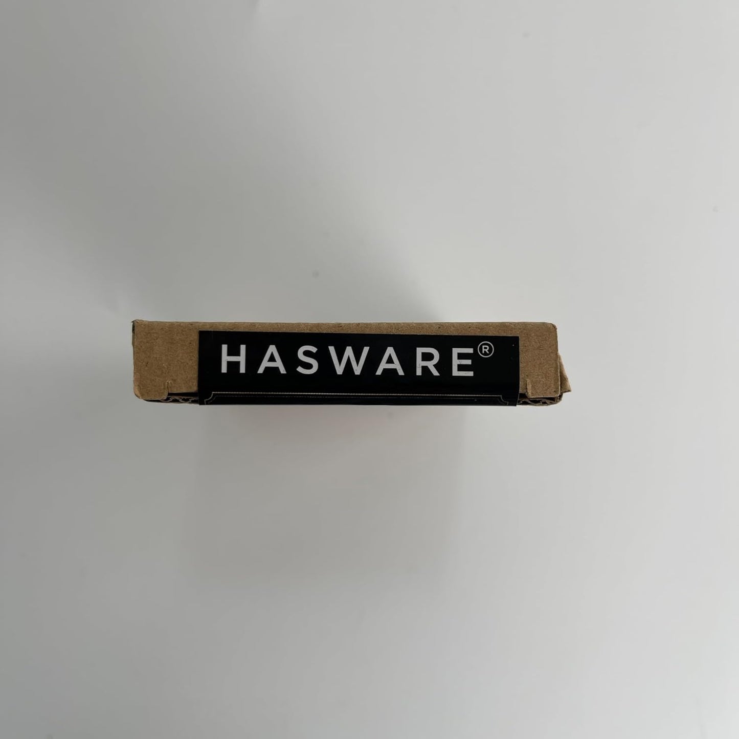 HASWARE 4 Inch Brass Modern Curvy House Number Polished Brass Finish Stylish Door Numbers Signage Plaque Street Home Address Numerals (A, Brass)