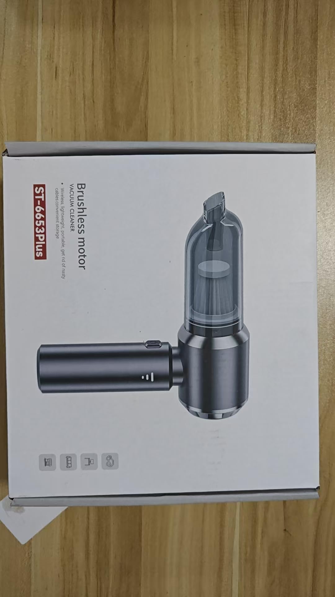 Car Vacuum Cleaner Cordless, Handheld Vacuum 22000PA High Power Suction, 4-in-1 Compressed Air Duster & Air Blower & Pump, Portable Vacuum Cleaner with 3 Gears for Home, Pet, Keyboard (Grey)