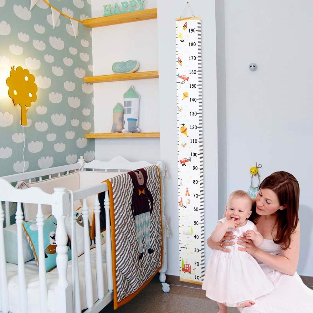 Kids Height Chart | Canvas Growth Chart | Nursery Decor | Australia