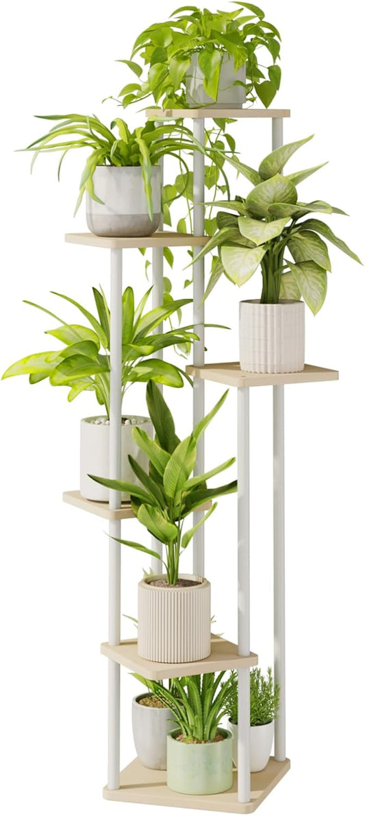Tall Tiered Indoor Plant Stand | Corner  Shelf