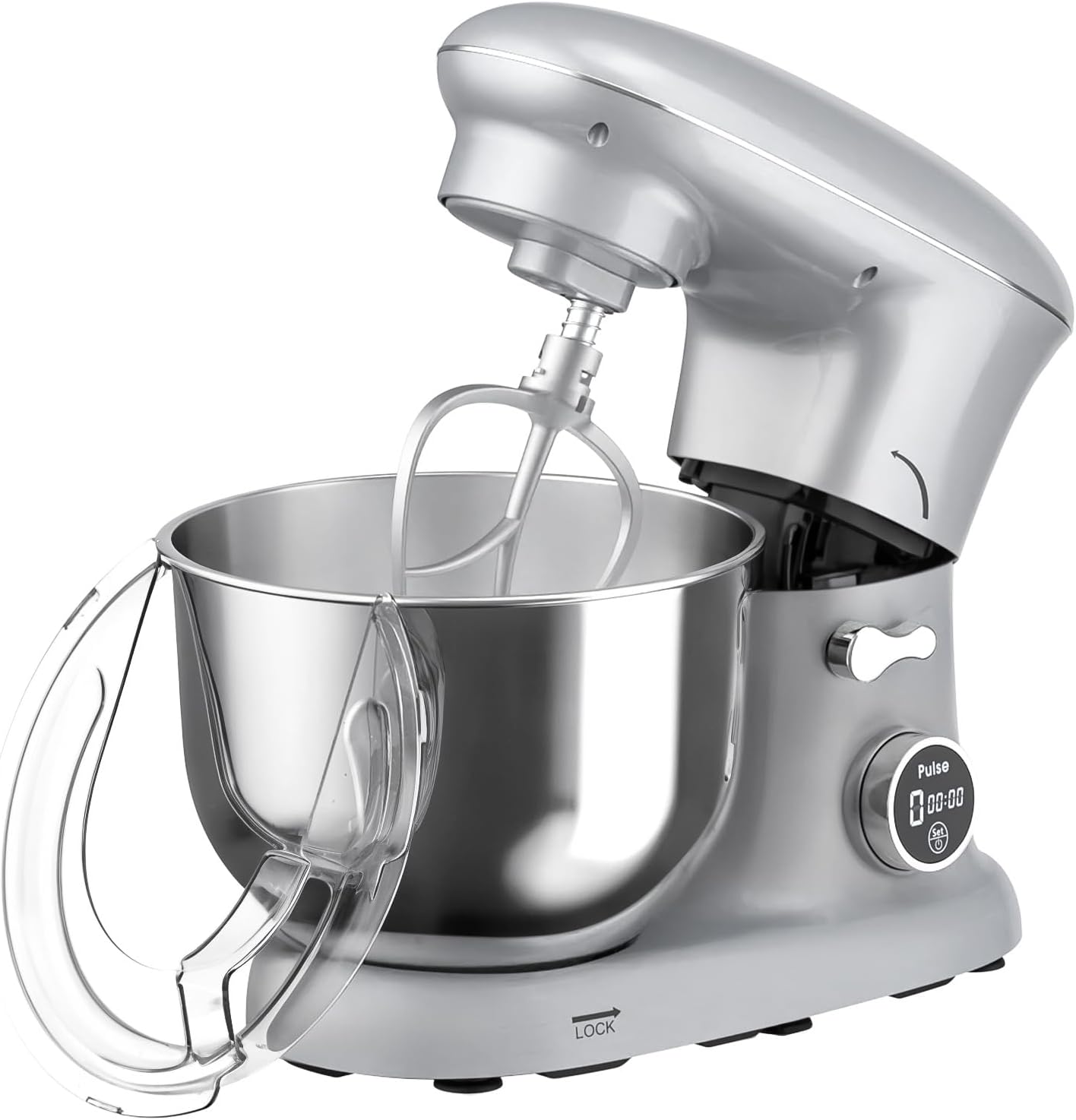 1400W Stand Mixer | 6.5L Electric Food Mixer for Baking
