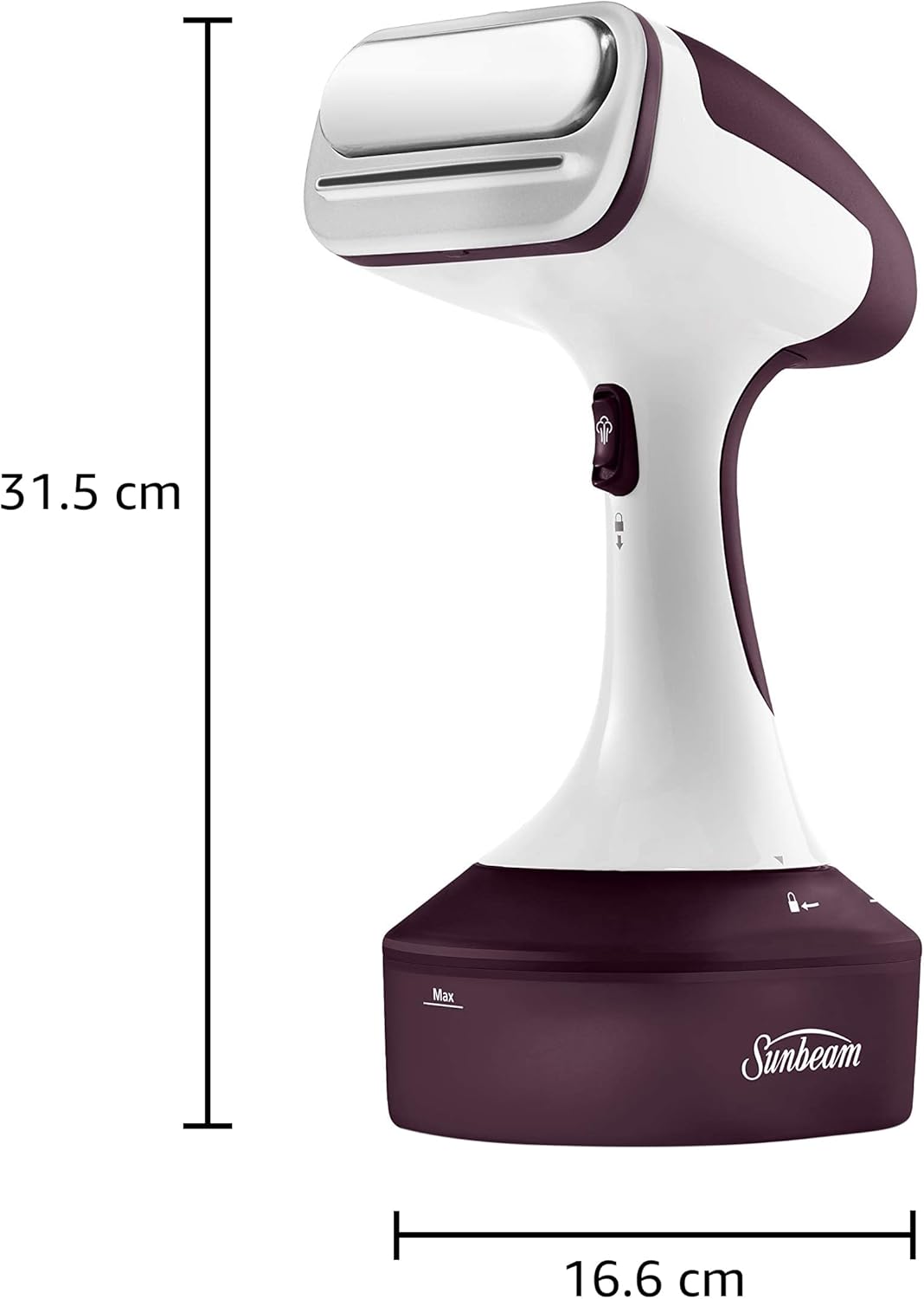 Sunbeam Power Steam Handheld Garment Steamer | Fast Wrinkle Remover