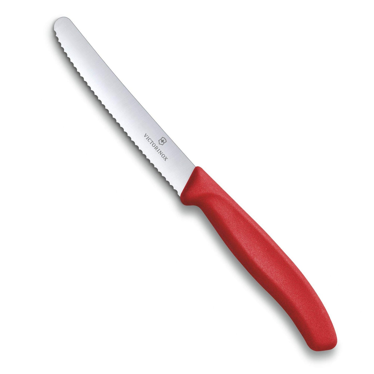 Victorinox Classic Wavy Edge Steak and Tomato Knife, Green