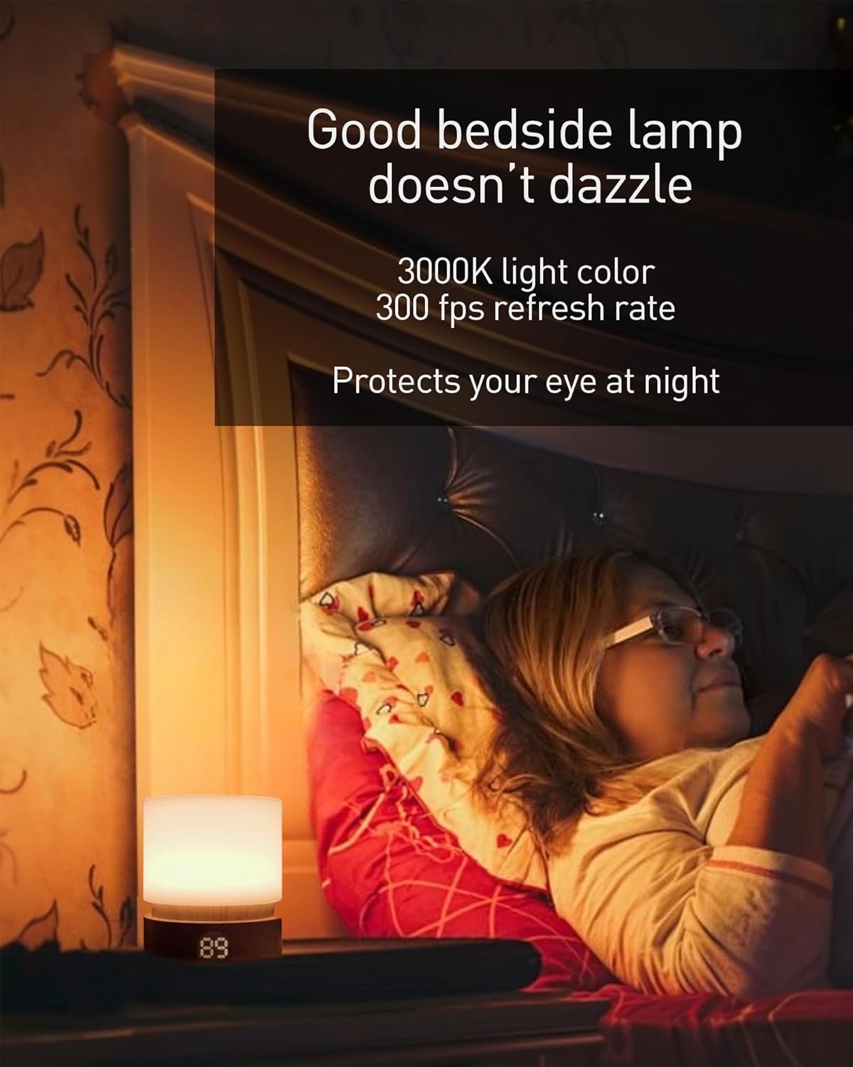 Warm Light Nursery Night Light | Timer | Portable Lamp
