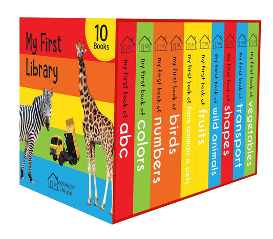 Toddler Learning Boxset | 10 Board Books | Educational | Australia