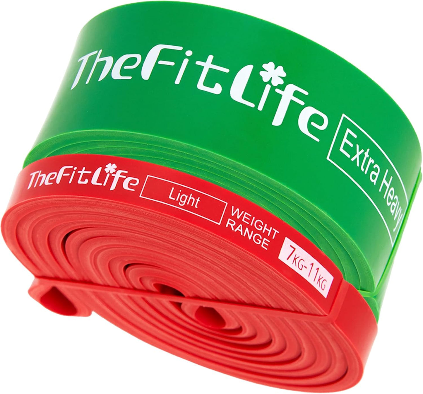 Assisted Pull Up Bands - Progressive Resistance Training Set with Exercise Guide