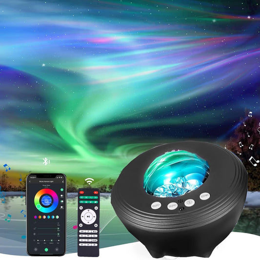 Star Projector Galaxy Light - Home Planetarium Projector with 3D Nebula & Timer