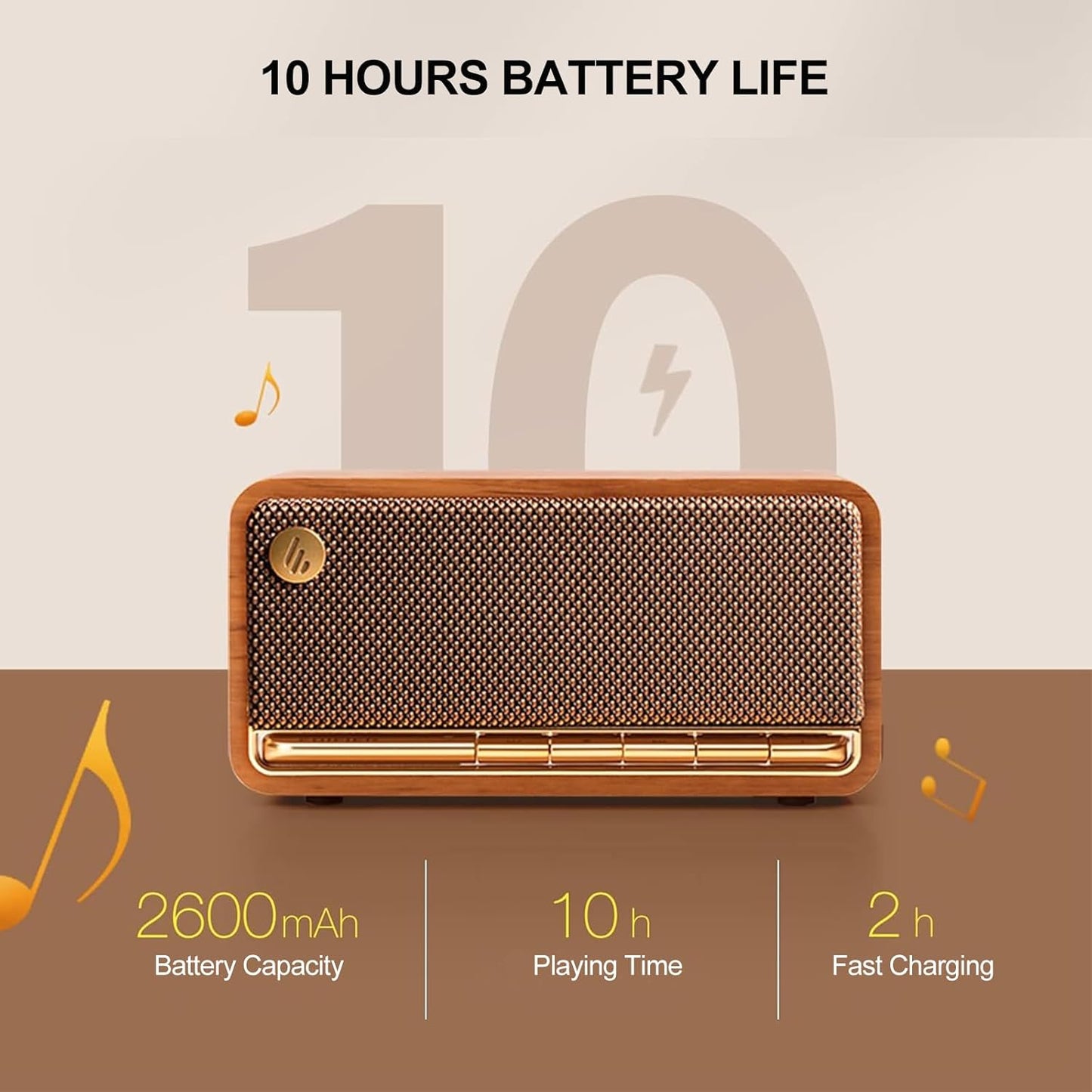 Wooden Desktop & Travel Speaker: Superior Audio
