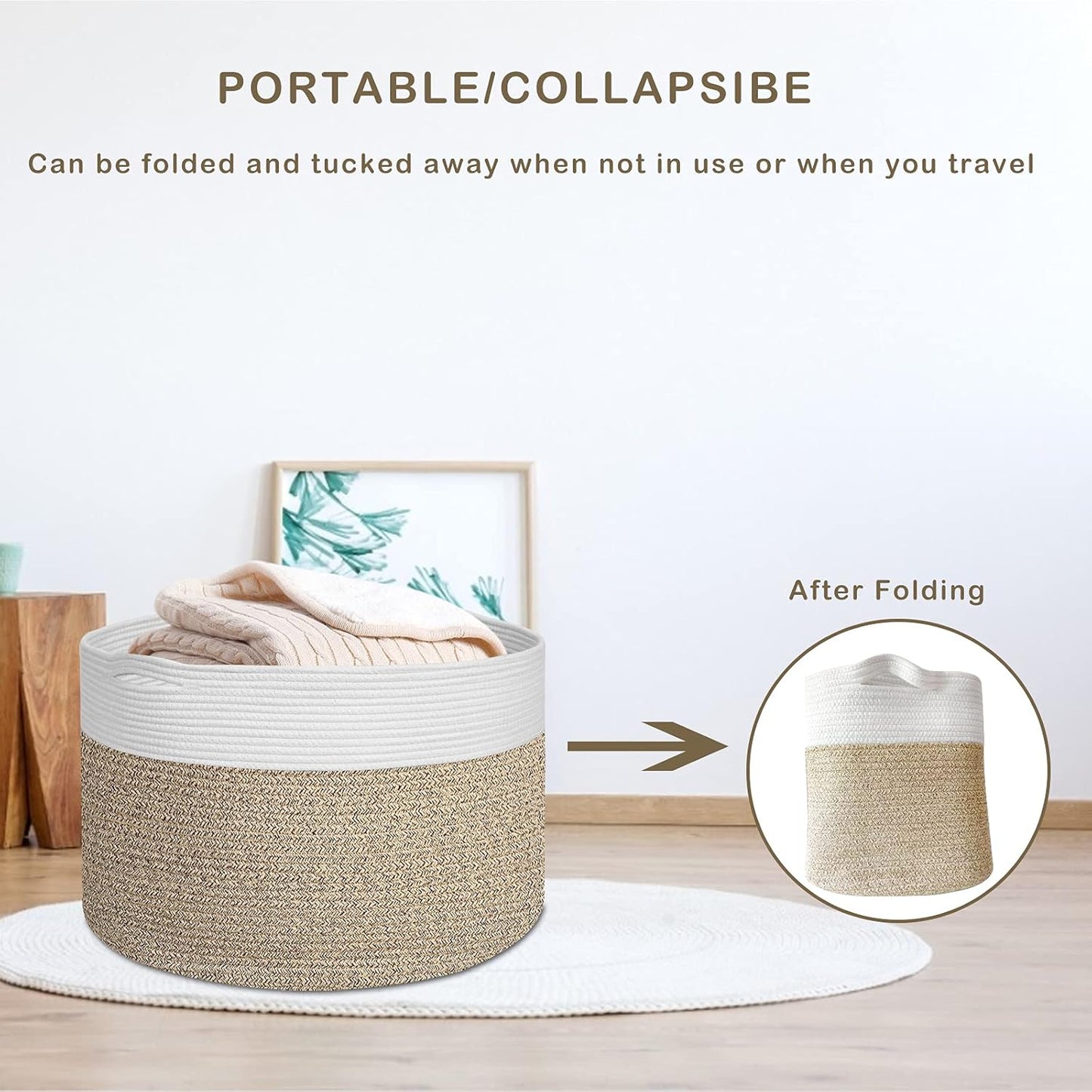 Stylish Fabric Storage Boxes - Organize Blankets & Home Clutter | Australia