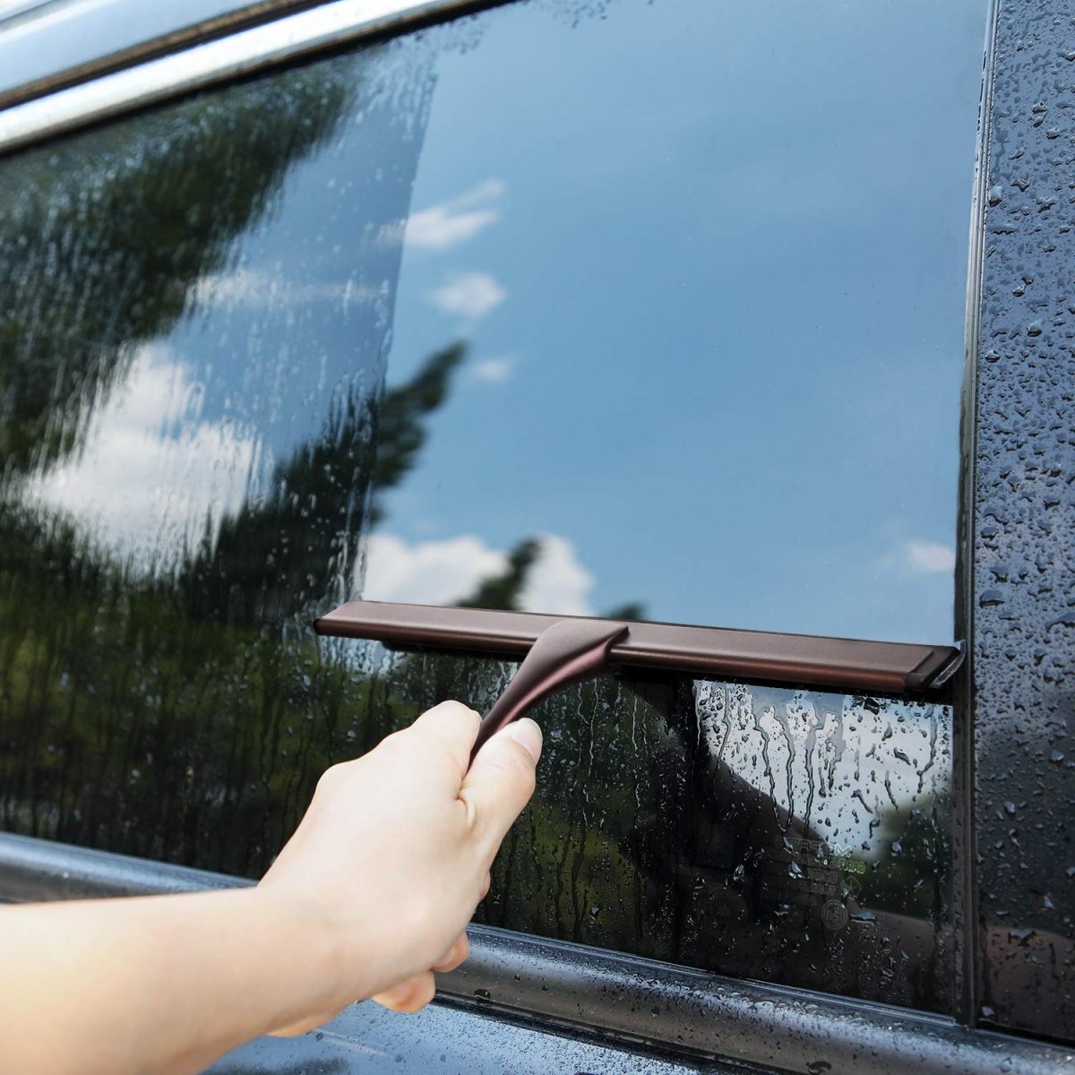 Shower Squeegee for Shower Door Bathroom Window and Car Glass