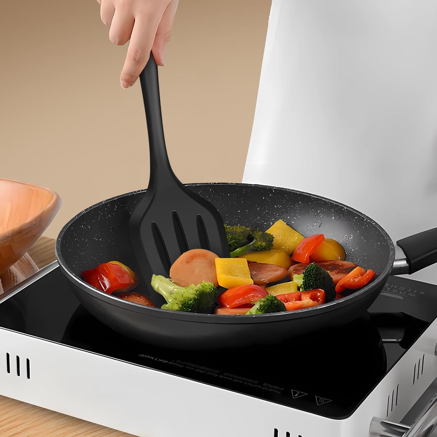 15-Piece Silicone Cooking Utensils Set | Dishwasher Safe