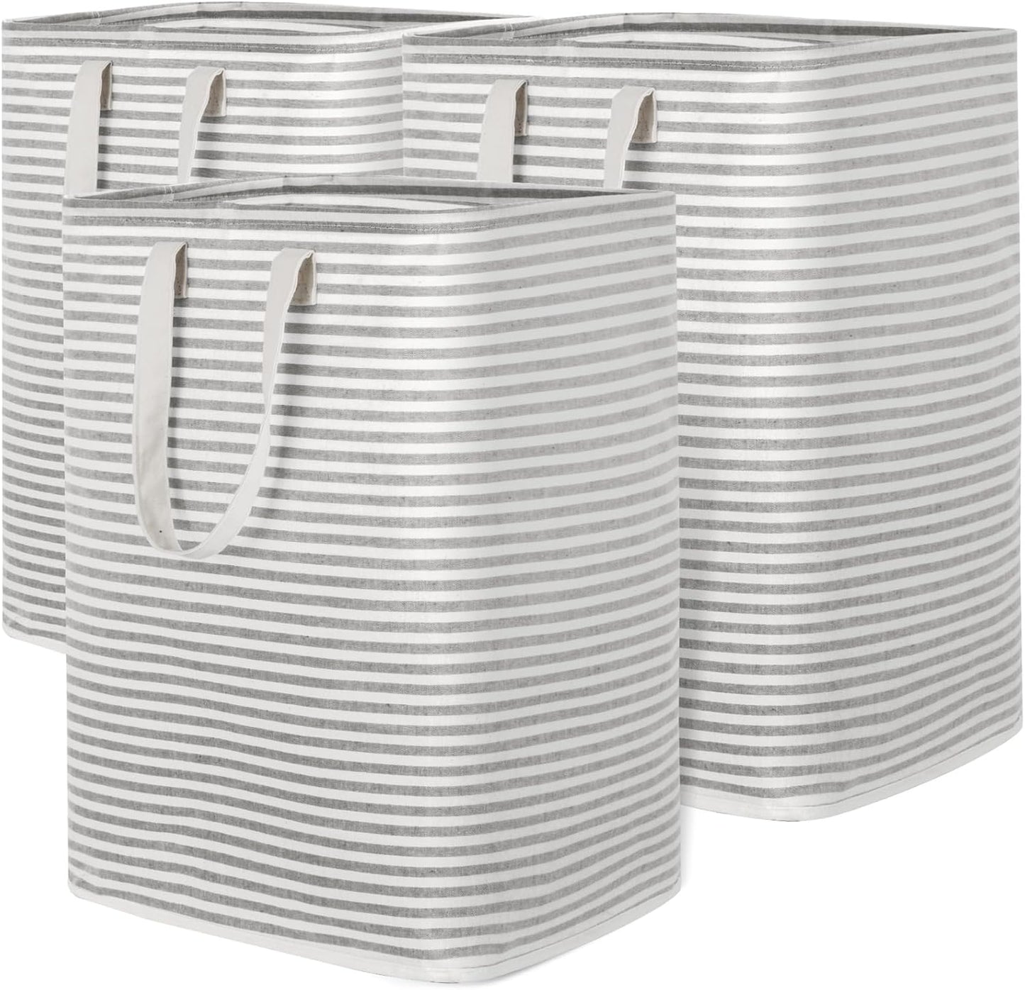 80L Waterproof Laundry Hamper 2 Pack - Collapsible & Portable - Lifewit
