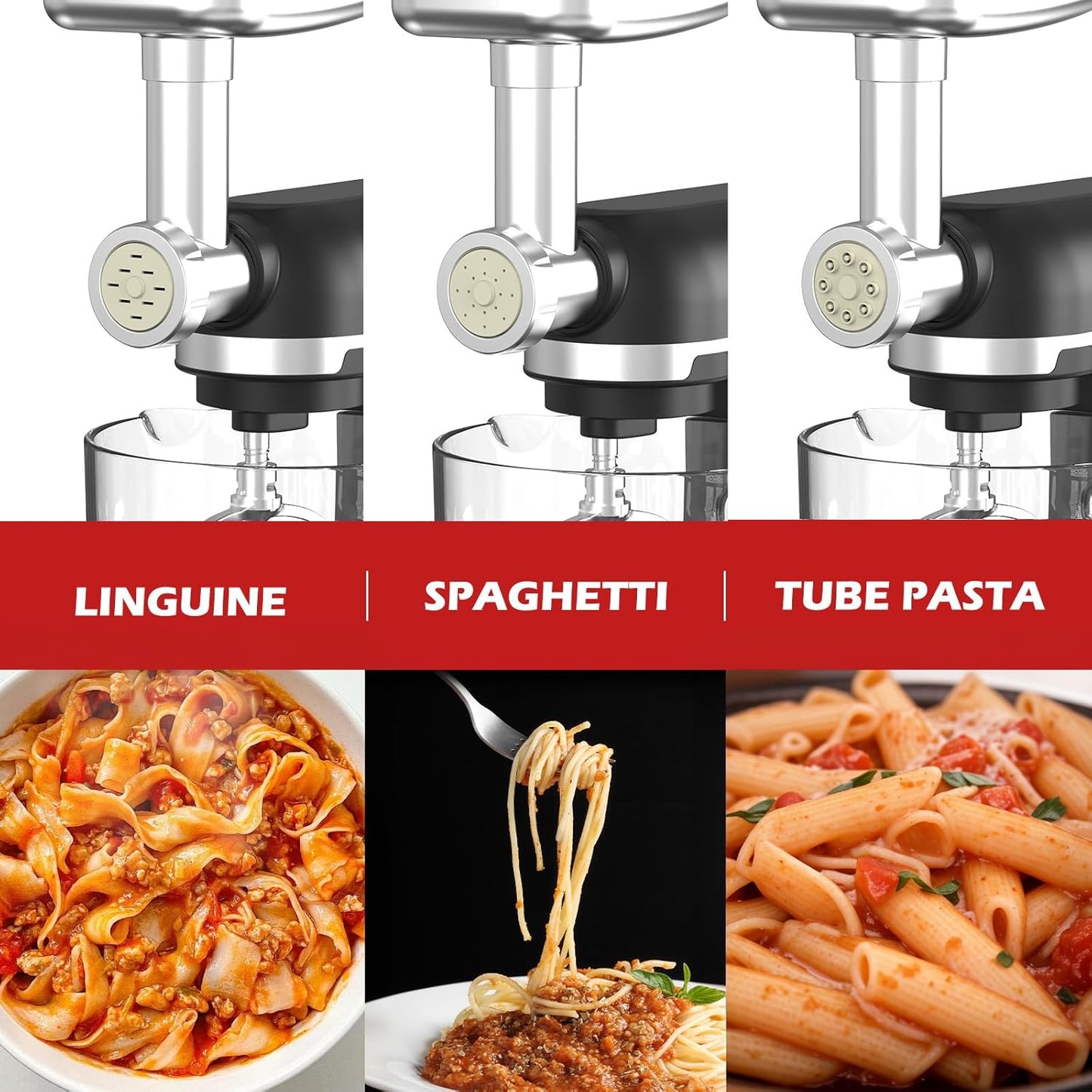 1400W Stand Mixer | 6.5L Electric Food Mixer for Baking
