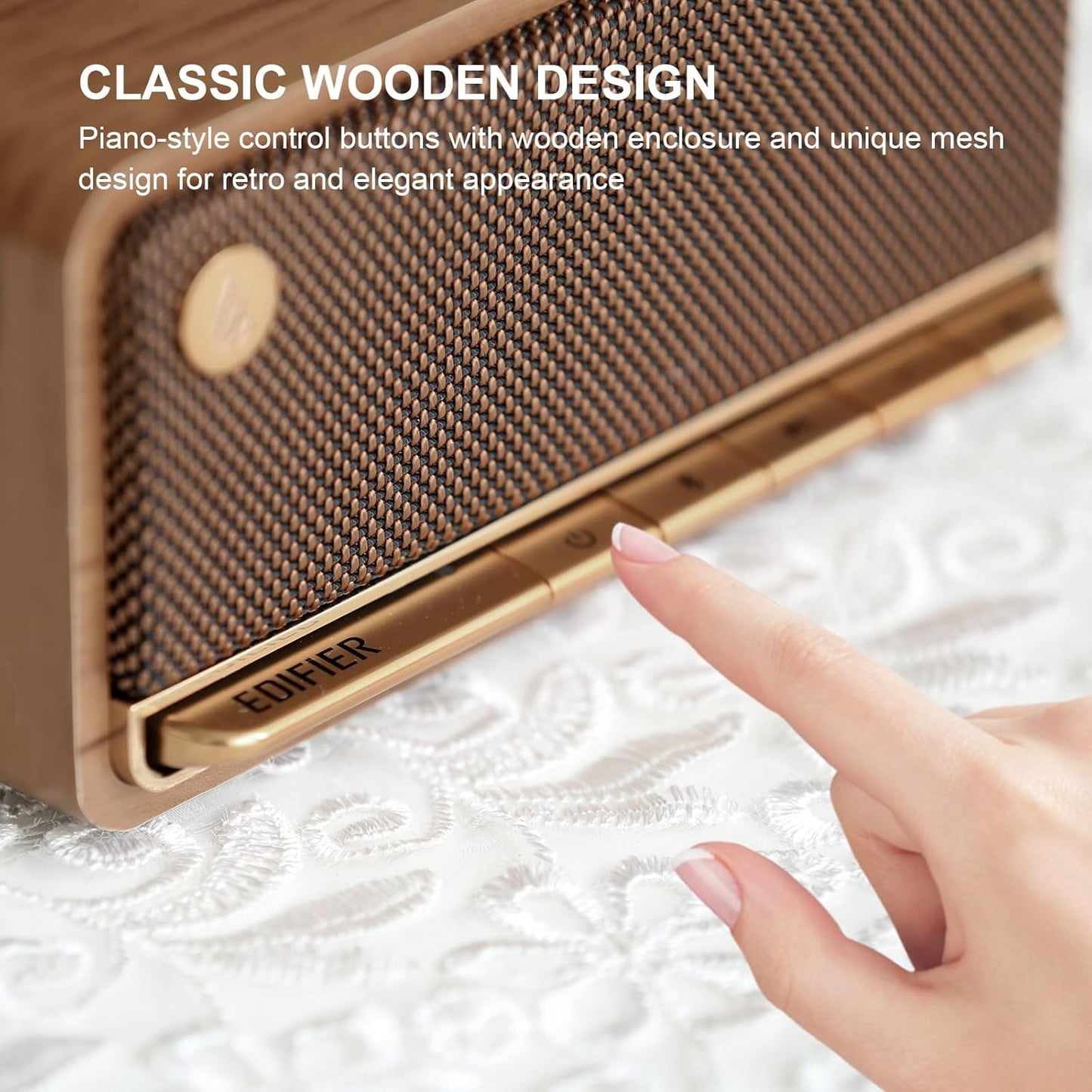 Wooden Desktop & Travel Speaker: Superior Audio