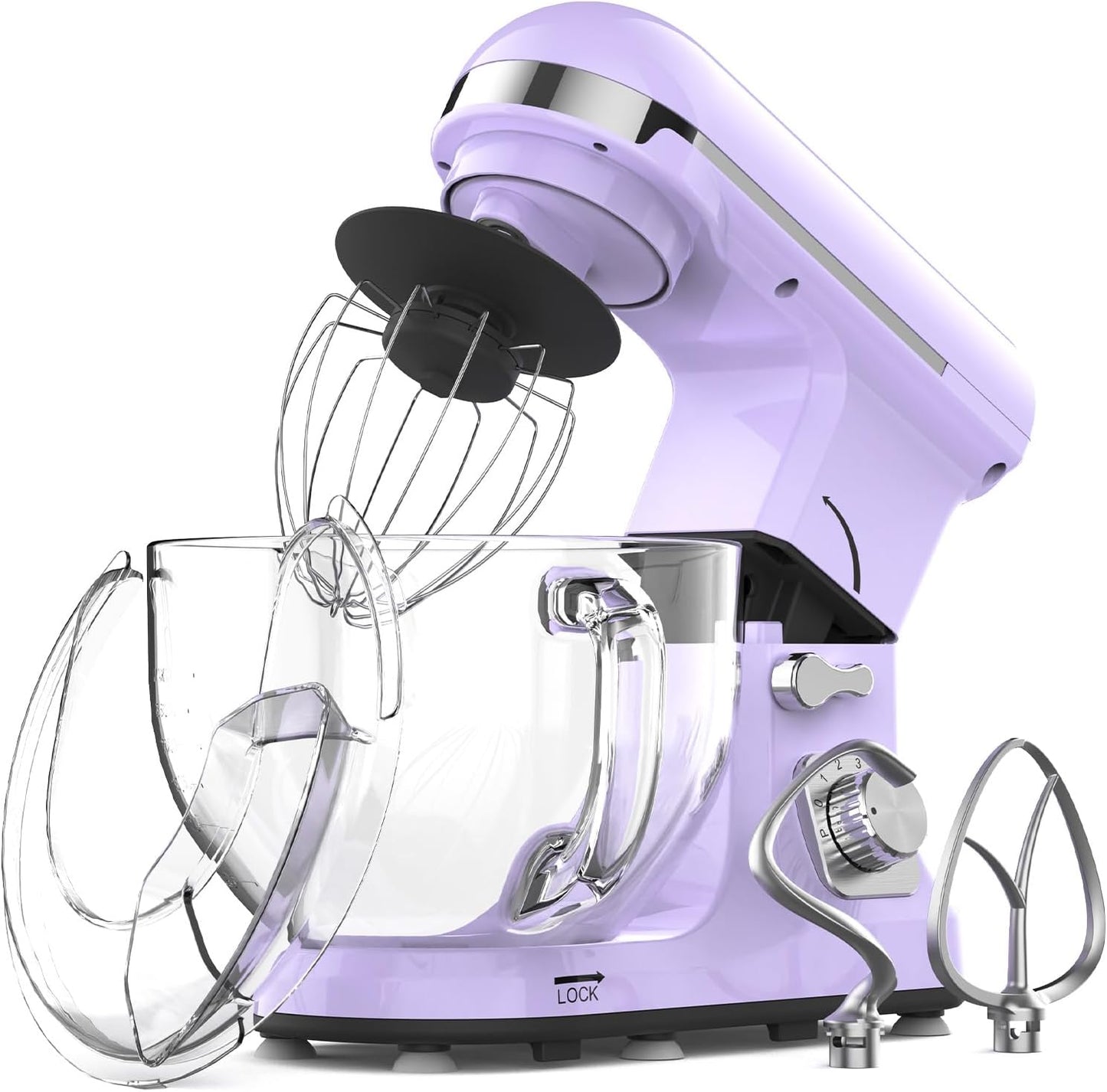 1400W Stand Mixer | 6.5L Electric Food Mixer for Baking