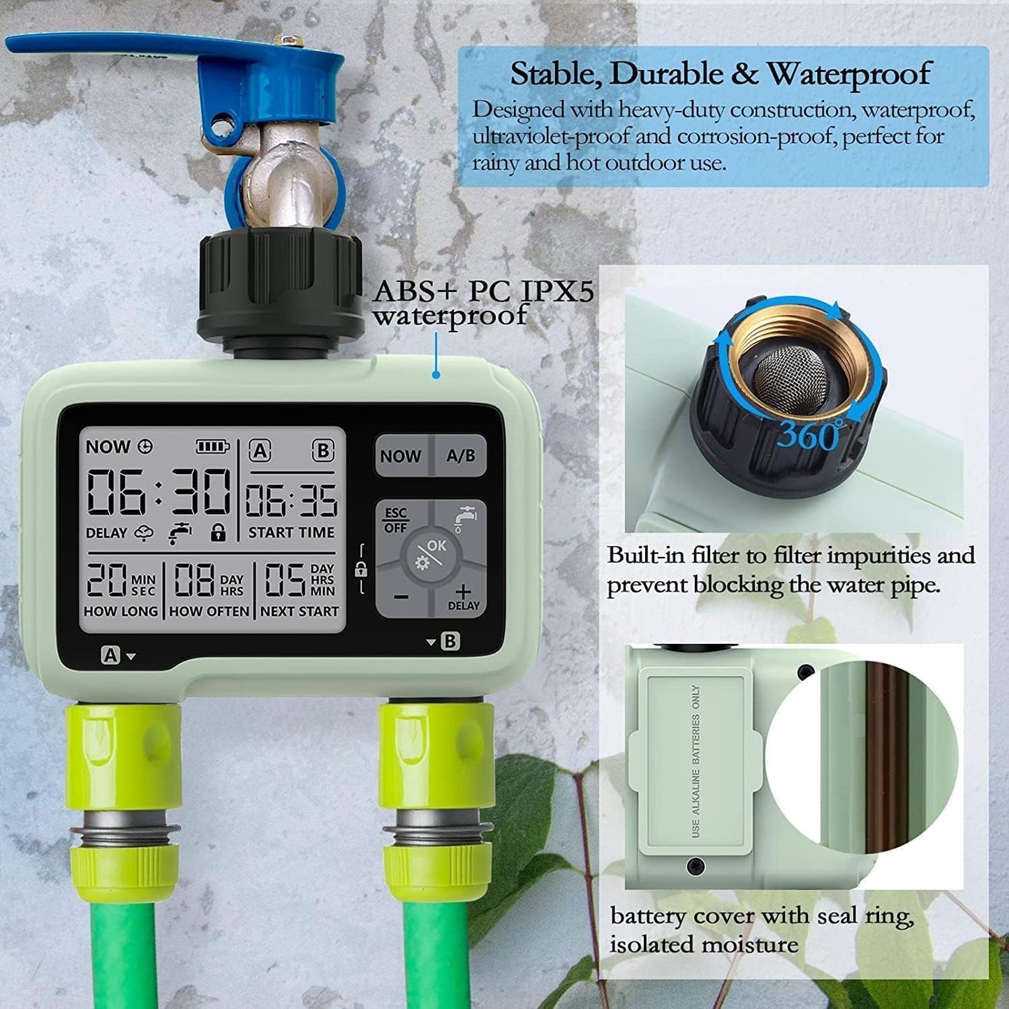 Automatic Sprinkler Timer - Australia - Hose Water Timer