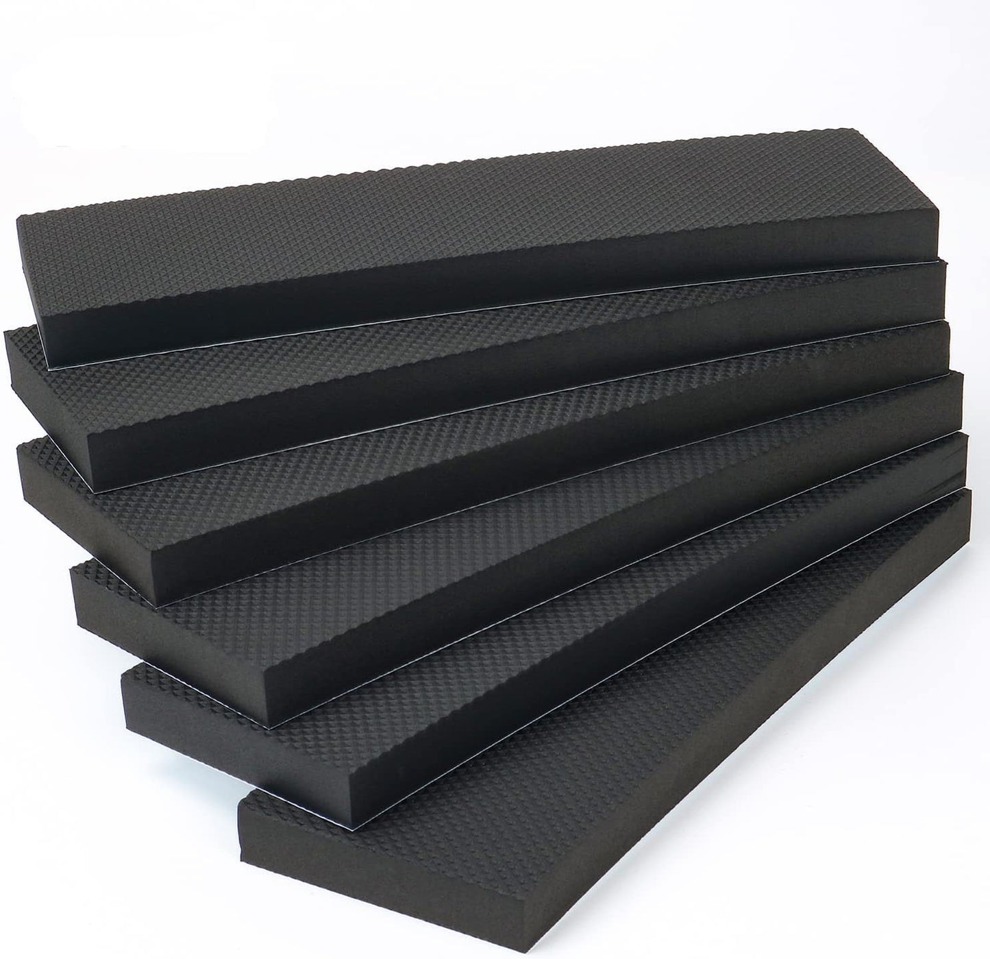 KLOLKUTTA Garage Wall Protector, 4 Pack Car Door Wall Guard Bumpers Self Adhesive High Density EVA Foam for Warehouse Park Assist