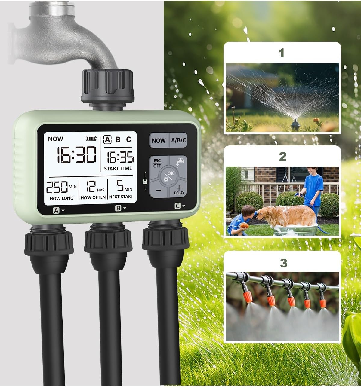 Automatic Sprinkler Timer - Australia - Hose Water Timer