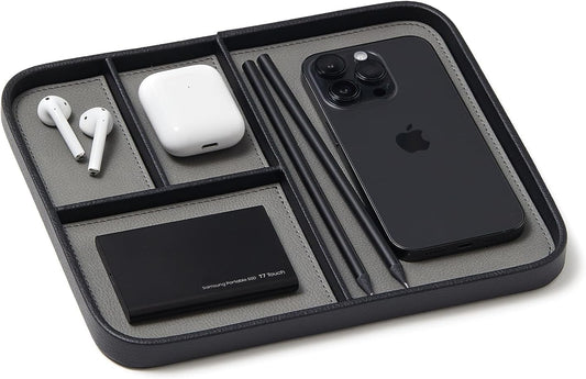 Modern Catchall Tray | Premium Leather EDC Organiser