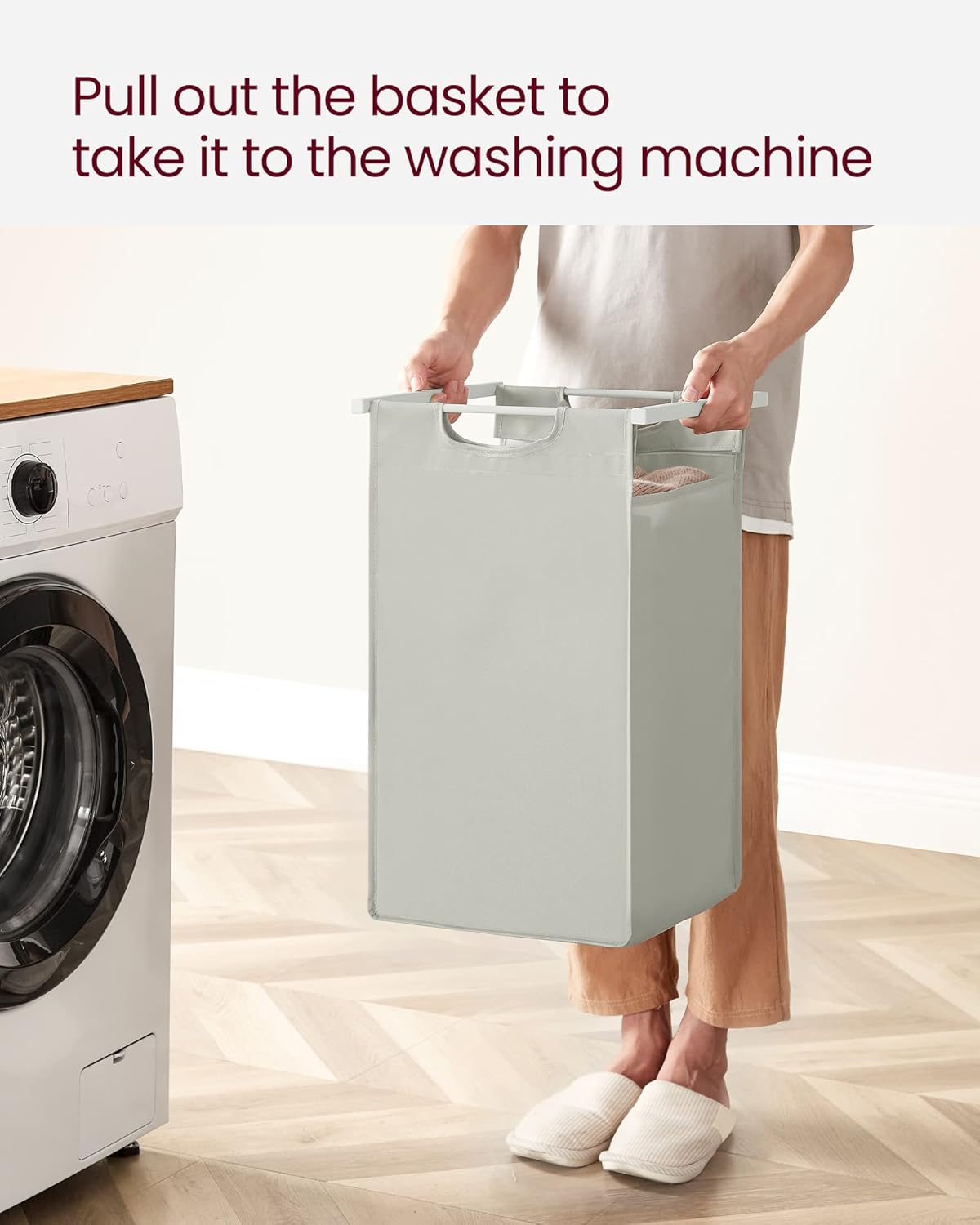 Laundry Hamper with Shelf | 3-Section Laundry Sorter | Storage Unit