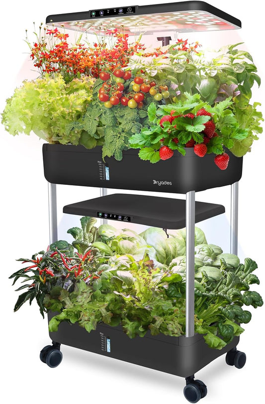 Large Hydroponics System | Indoor Garden | Full Spectrum