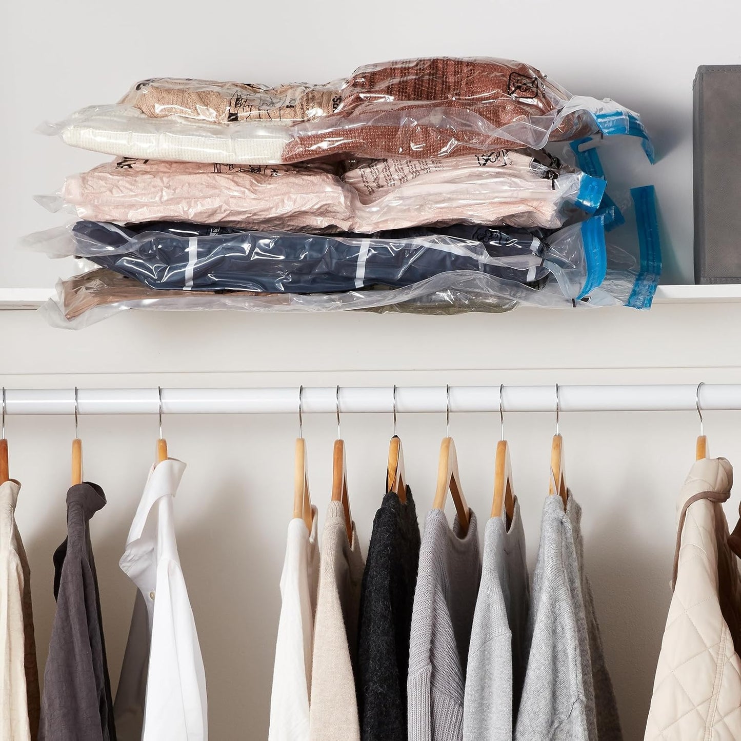 Vacuum Storage Bags 6-Pack | Space Saver Bags for Clothes & Linen | Australia