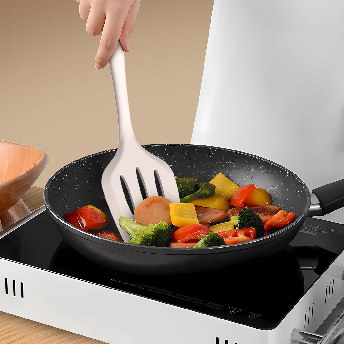 15-Piece Silicone Cooking Utensils Set | Dishwasher Safe