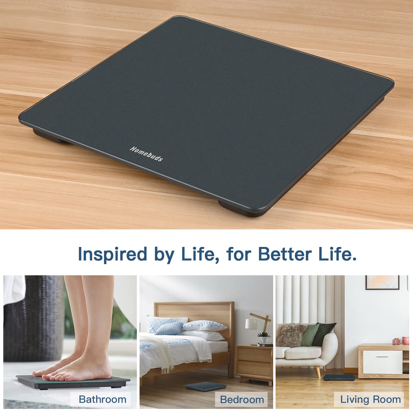 Accurate Digital Bathroom Scale - Weight Scale with Easy-to-Read LED | Australia