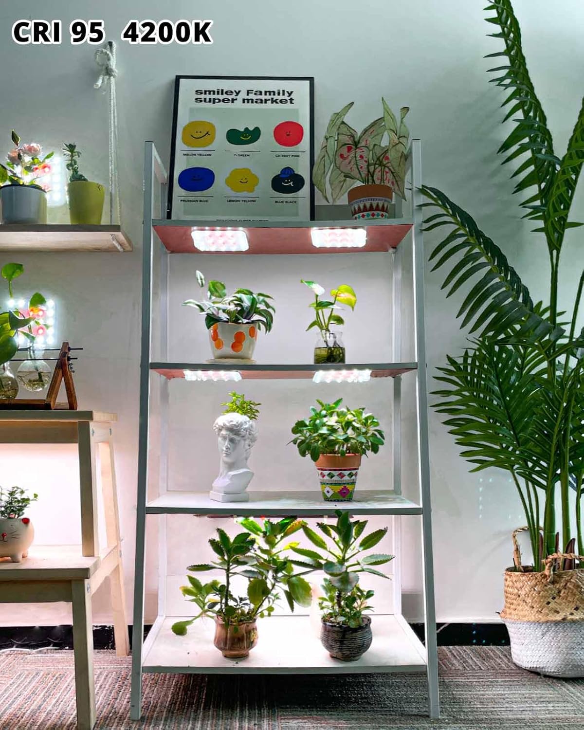 Easy Install Dimmable Grow Light | Space Saving | 95% Efficiency