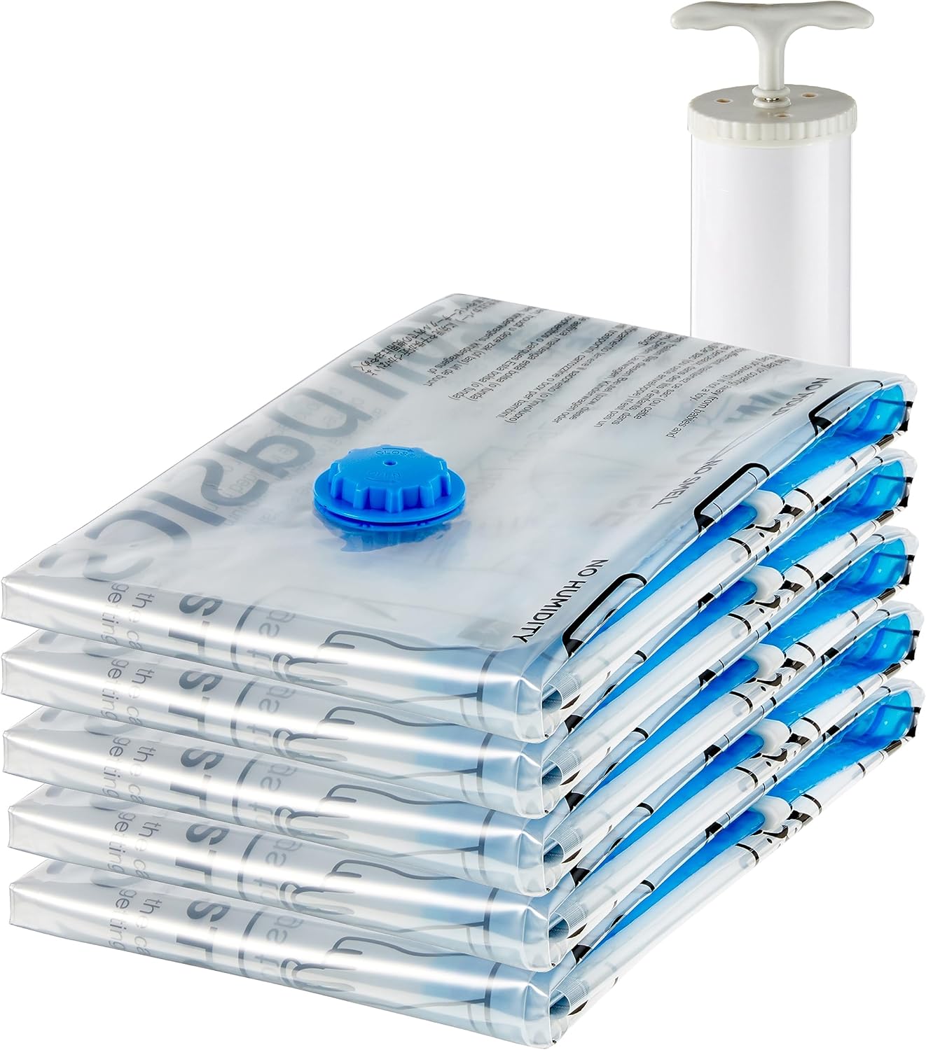 Vacuum Storage Bags 6-Pack | Space Saver Bags for Clothes & Linen | Australia