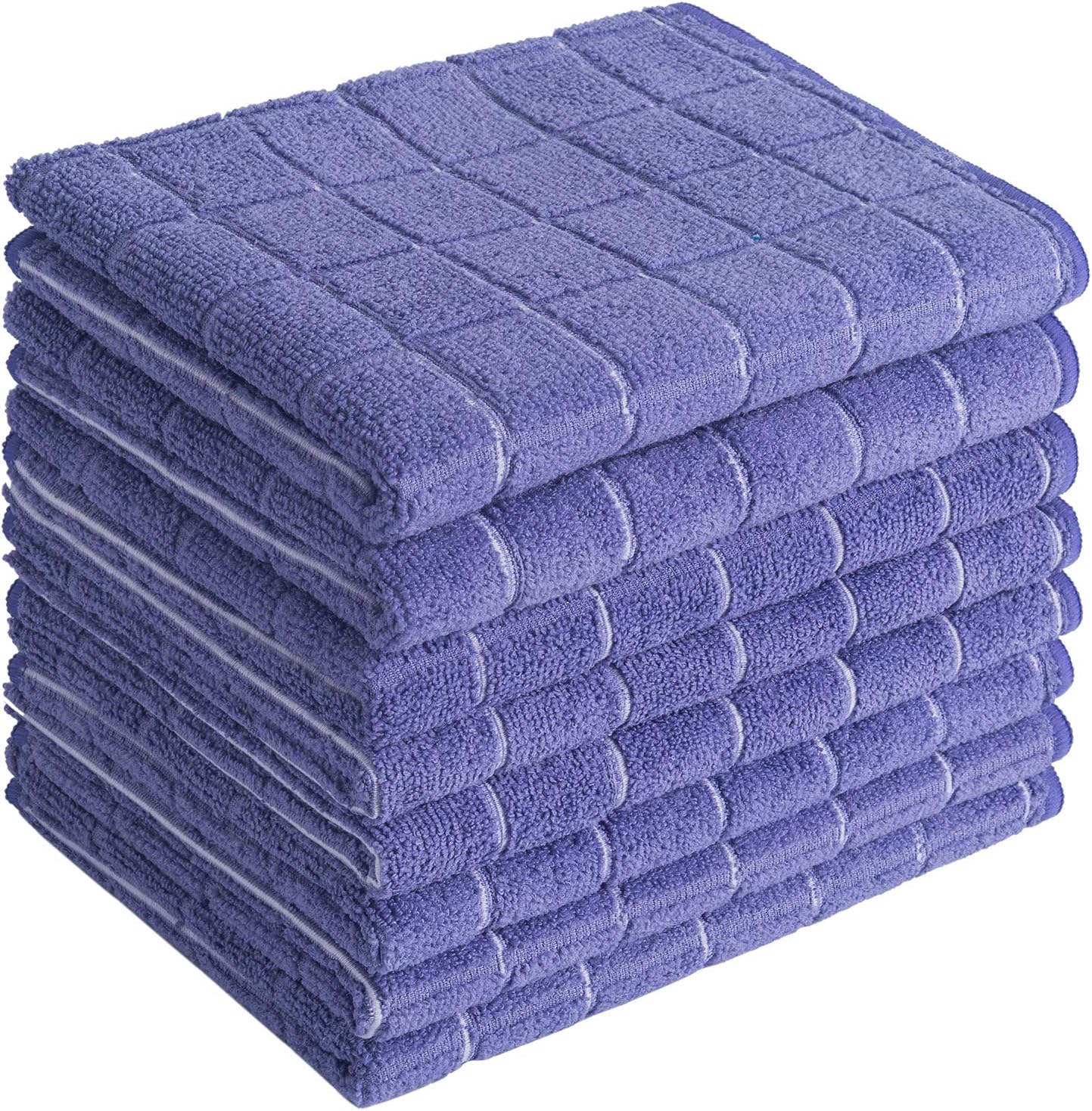 Microfiber Kitchen Towels Set of 8 | Super Absorbent Dish Cloths