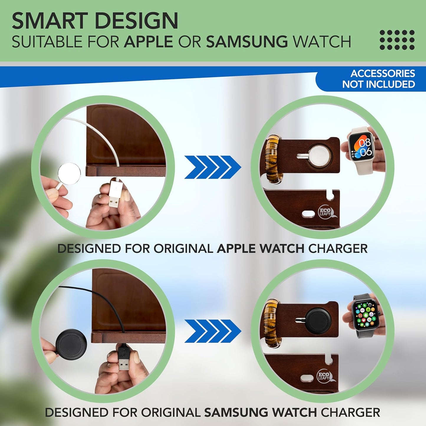 Nightstand Organiser | Tech Charging Station & Valet Tray