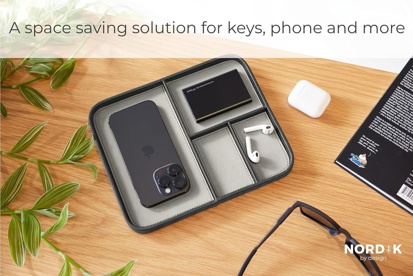 Modern Catchall Tray | Premium Leather EDC Organiser