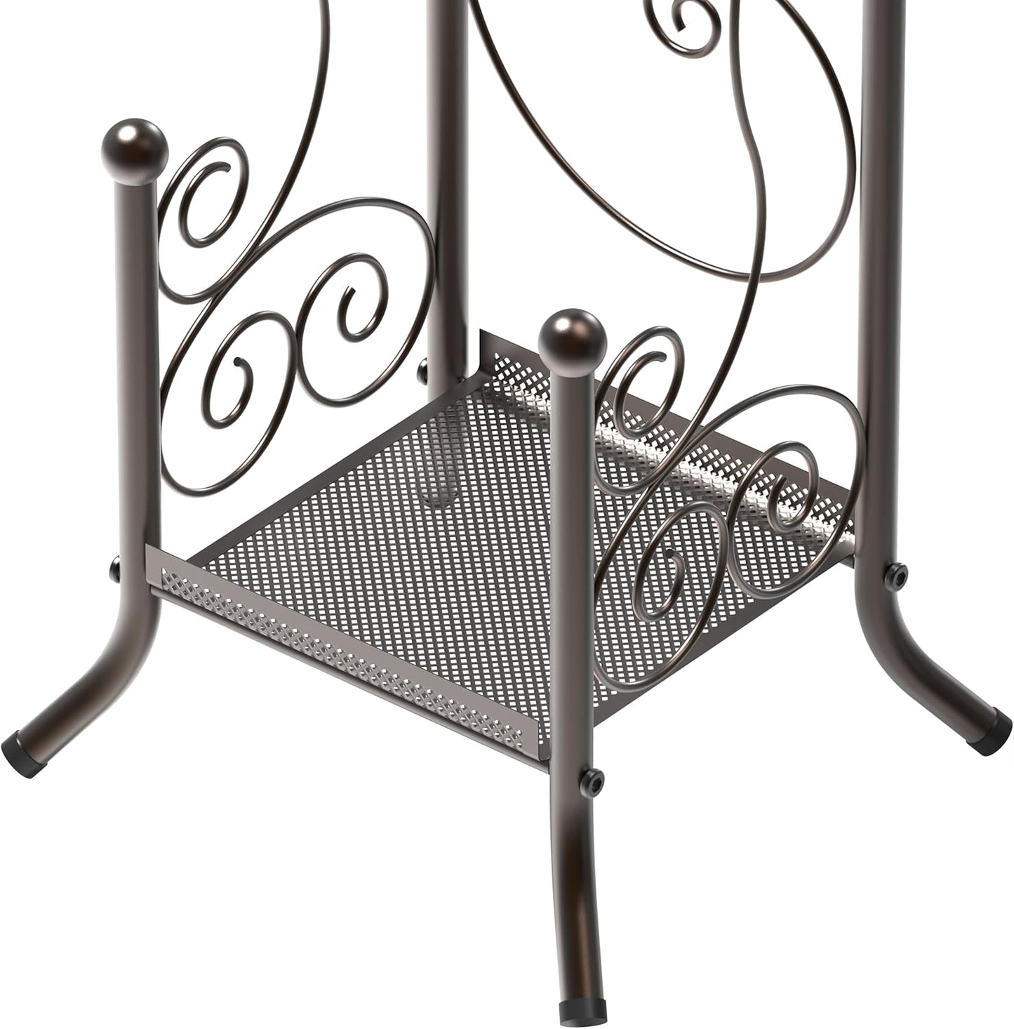 Freestanding Chrome Toilet Paper Stand | Modern Bathroom Roll Holder